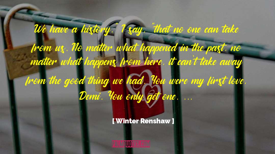 Winter Snow quotes by Winter Renshaw