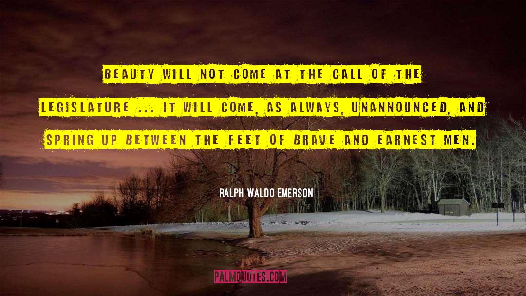 Winter Vs Spring quotes by Ralph Waldo Emerson