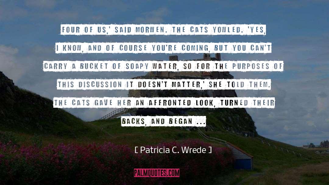 Winterdance Discussion quotes by Patricia C. Wrede