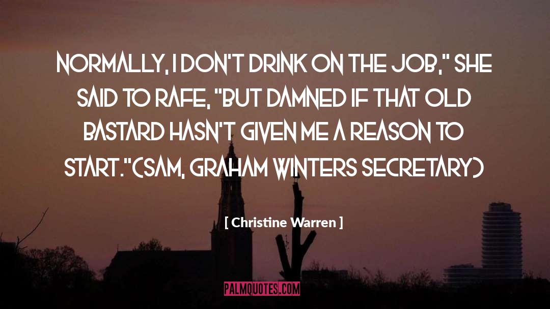 Winters quotes by Christine Warren