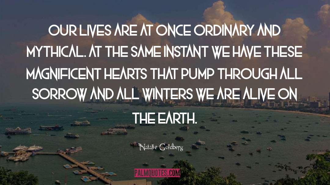 Winters quotes by Natalie Goldberg