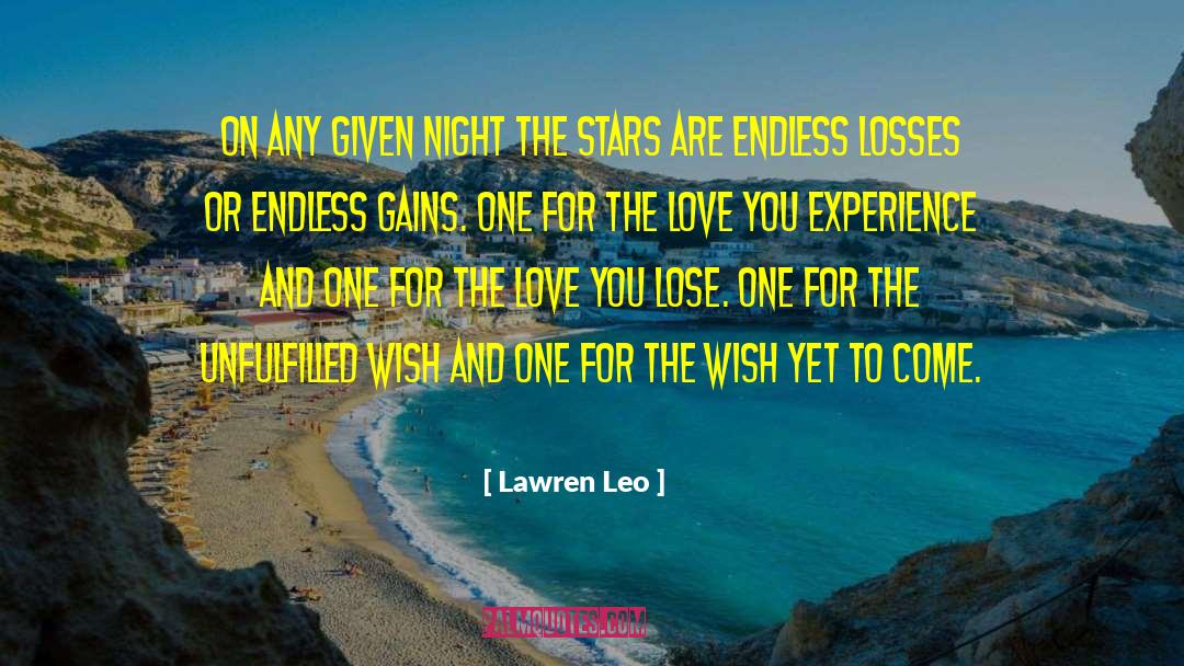Wintry Night quotes by Lawren Leo