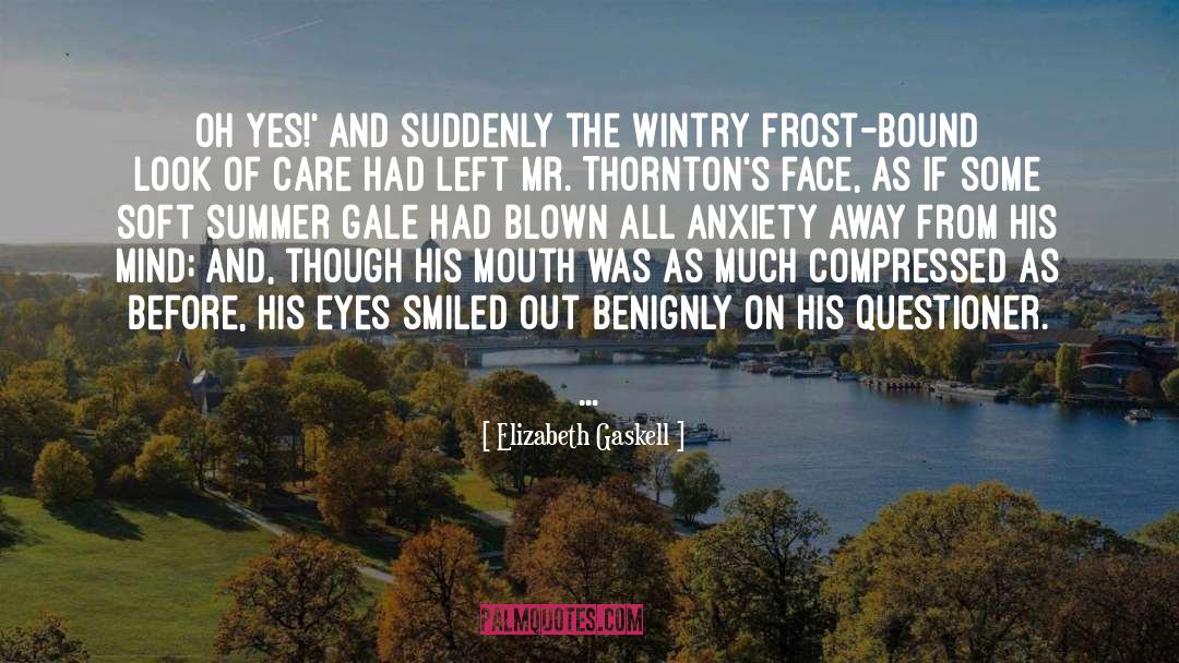 Wintry quotes by Elizabeth Gaskell