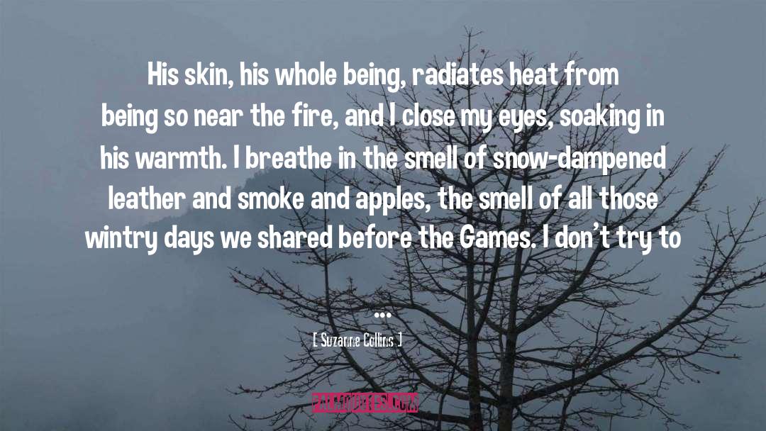 Wintry quotes by Suzanne Collins