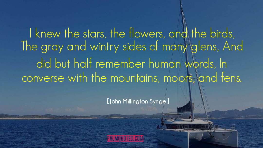Wintry quotes by John Millington Synge