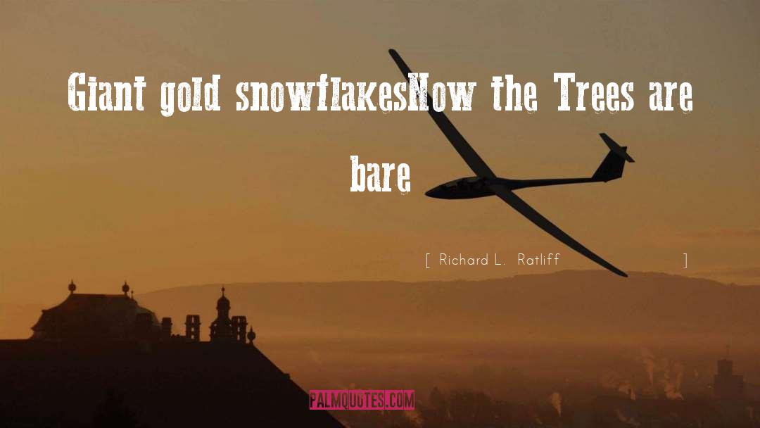 Wintry quotes by Richard L.  Ratliff