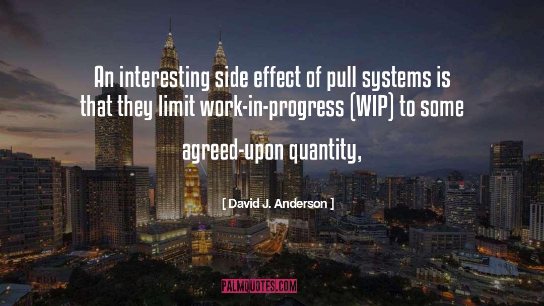 Wip quotes by David J. Anderson