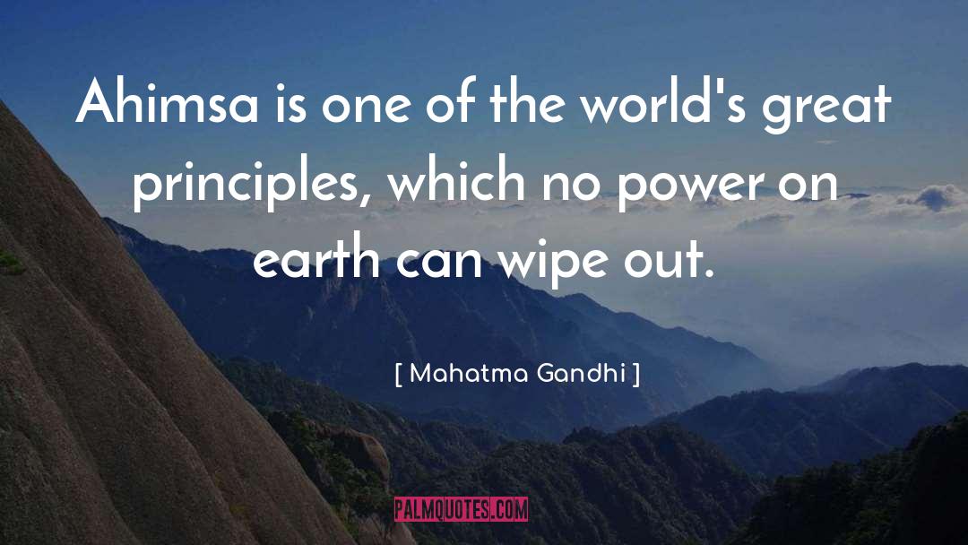 Wipe Out quotes by Mahatma Gandhi