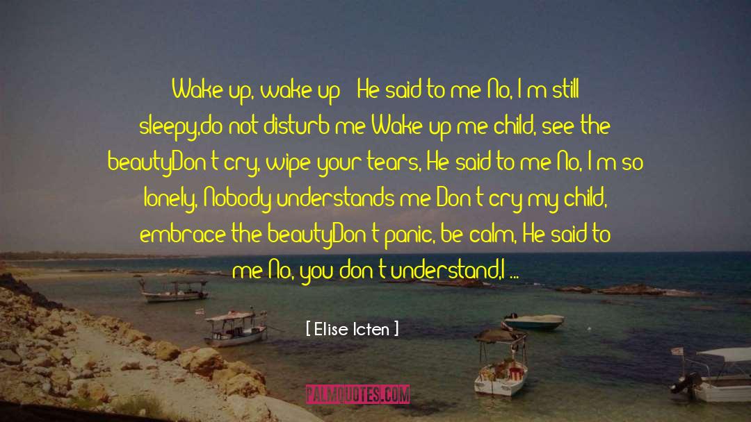 Wipe Your Tears quotes by Elise Icten