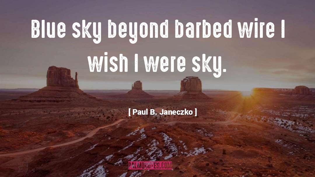 Wire Intro quotes by Paul B. Janeczko