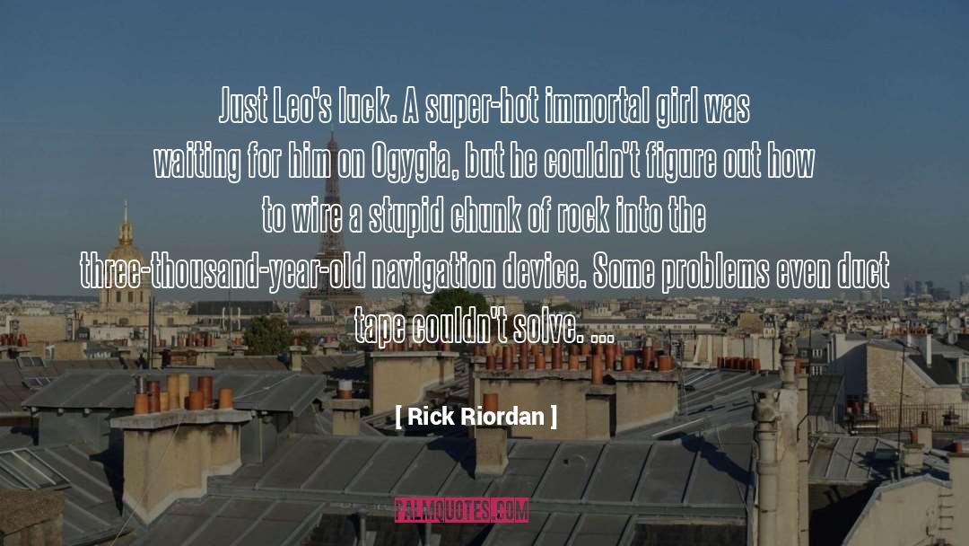 Wire quotes by Rick Riordan