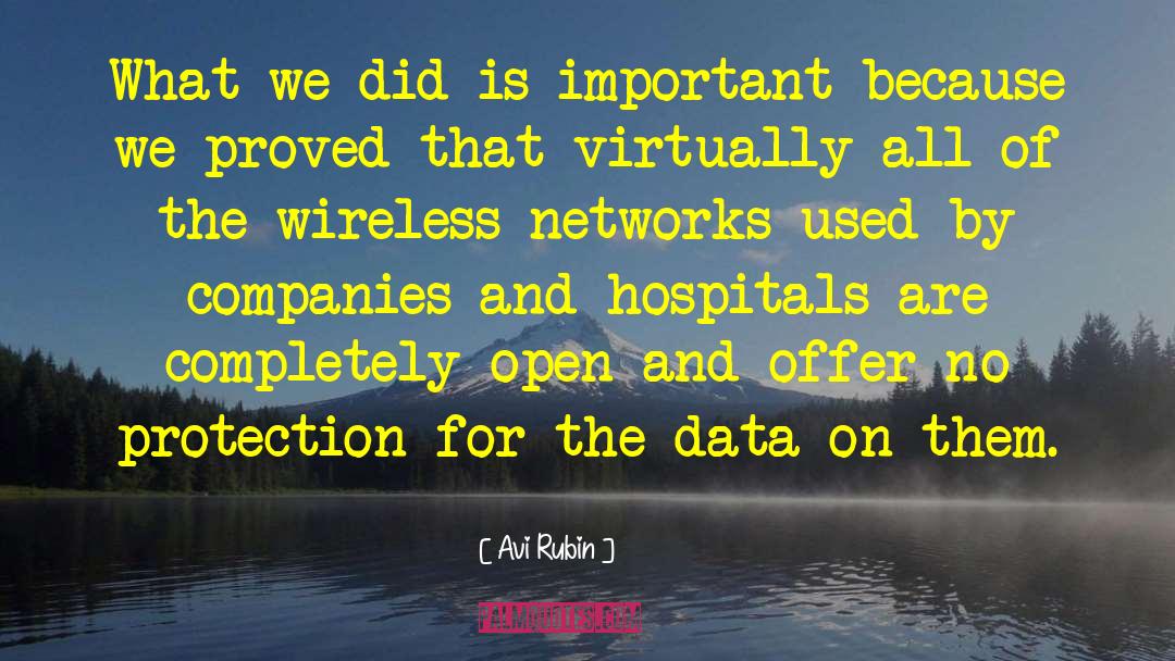 Wireless quotes by Avi Rubin