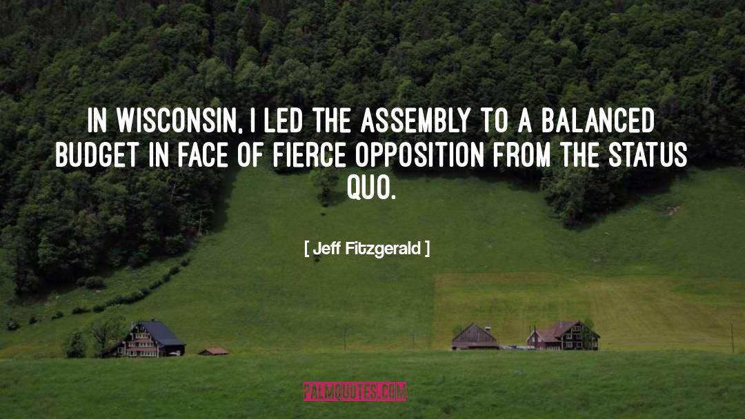 Wisconsin quotes by Jeff Fitzgerald