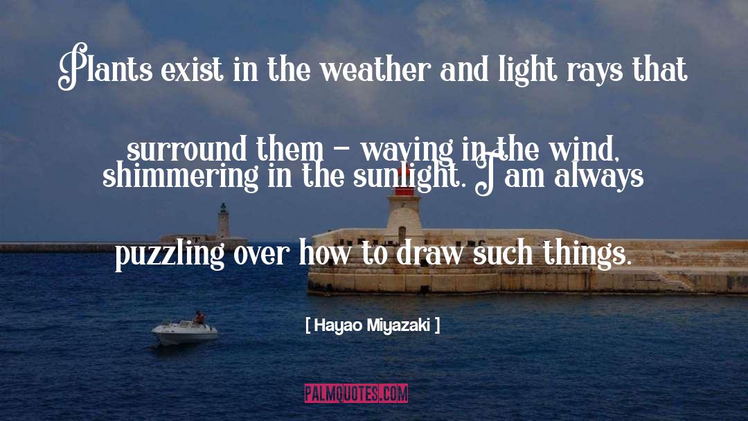 Wisconsin Weather quotes by Hayao Miyazaki