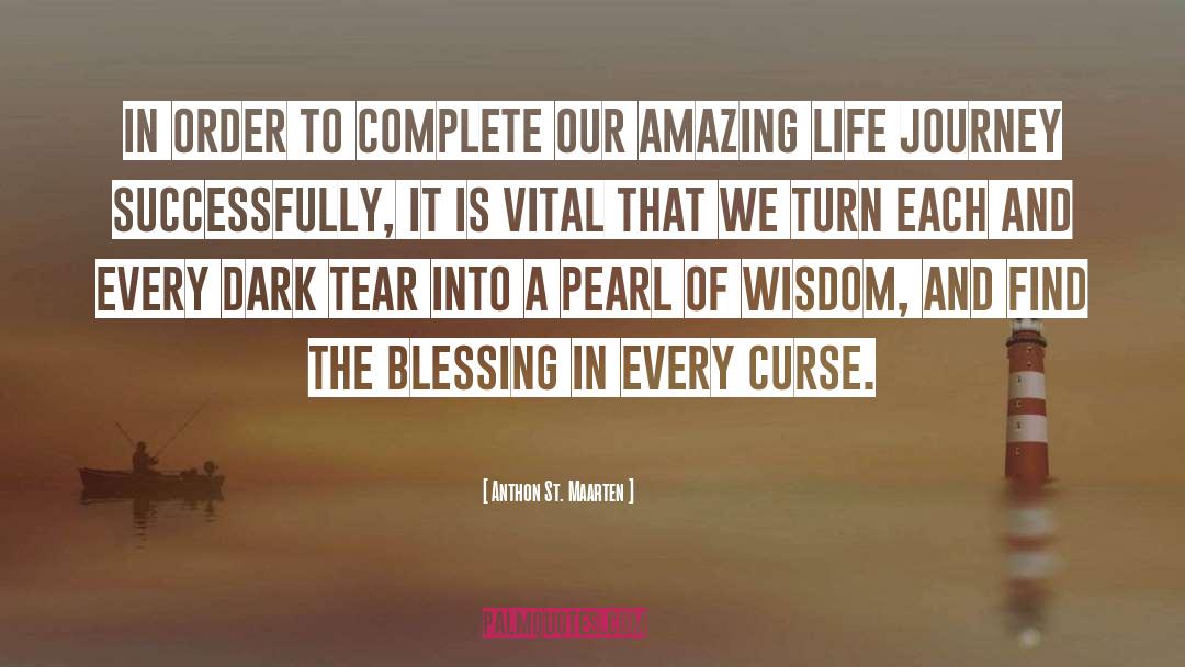 Wisdom And Blessings quotes by Anthon St. Maarten