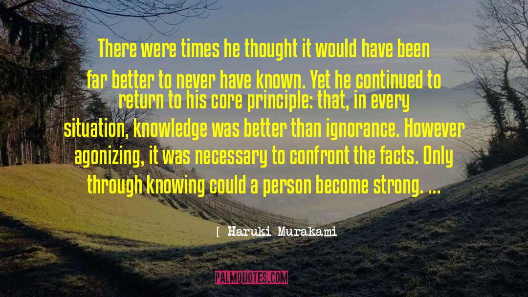 Wisdom Experience quotes by Haruki Murakami