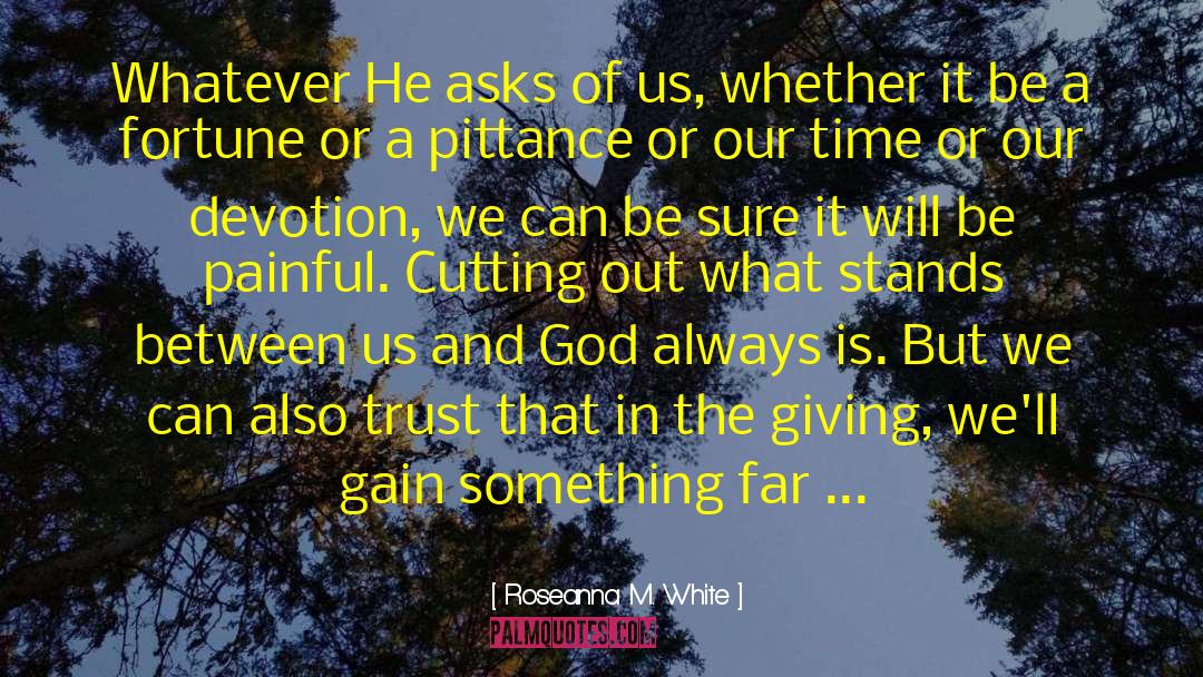 Wisdom In Giving quotes by Roseanna M. White