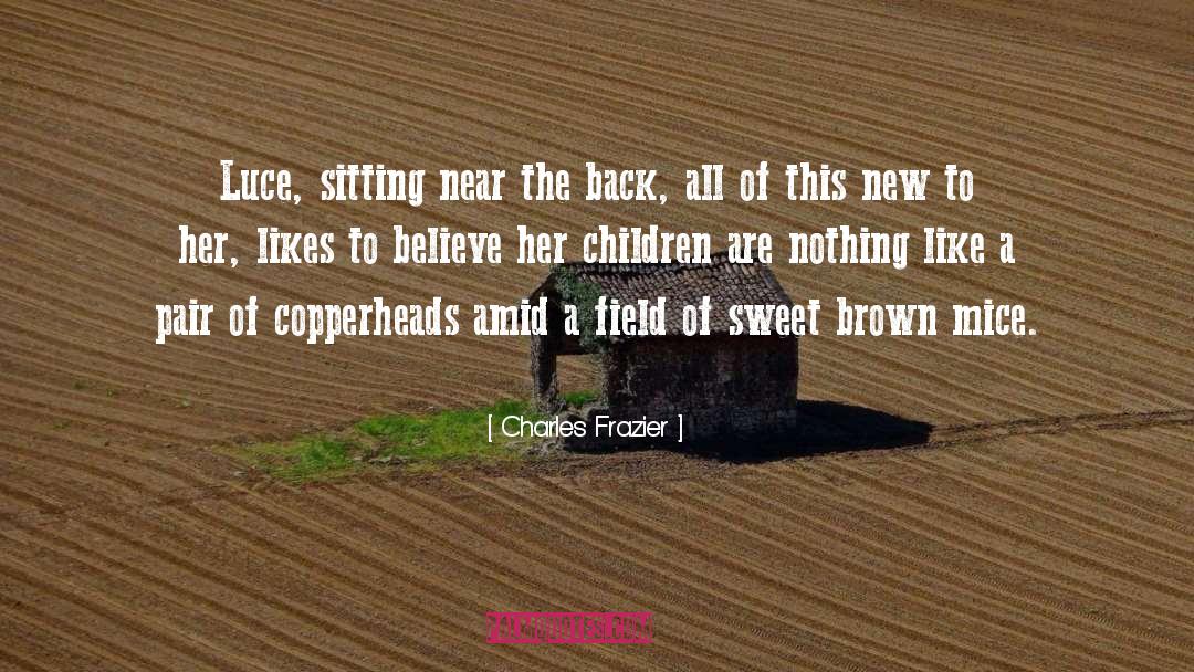 Wisdom Of Children quotes by Charles Frazier