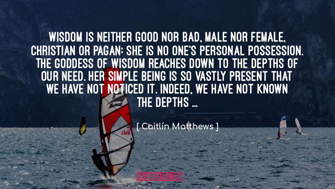 Wisdom quotes by Caitlín Matthews