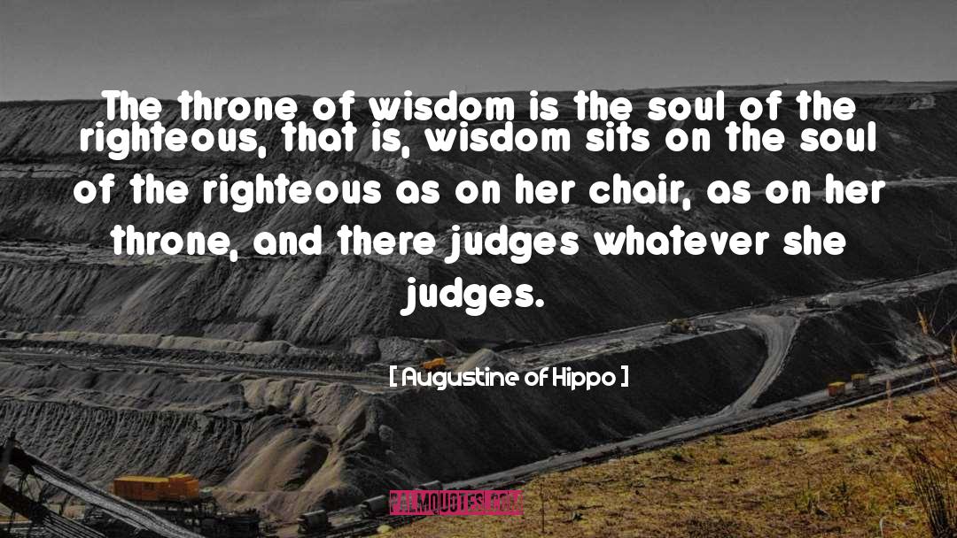 Wisdom Sits In Places quotes by Augustine Of Hippo