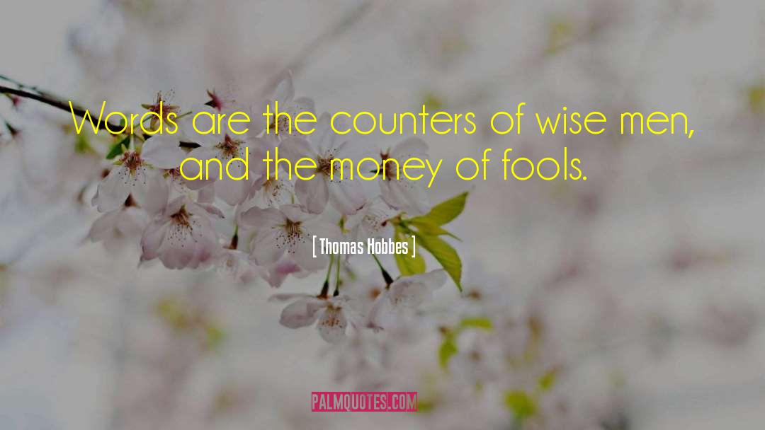 Wise Counsel quotes by Thomas Hobbes