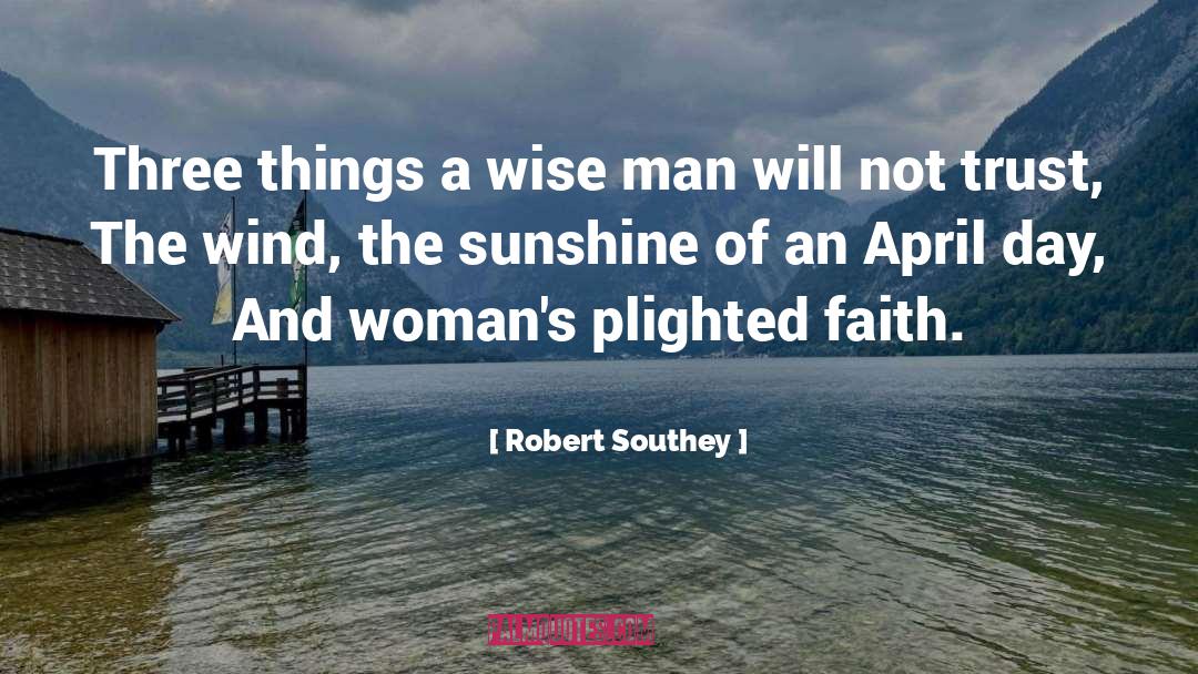 Wise Man quotes by Robert Southey