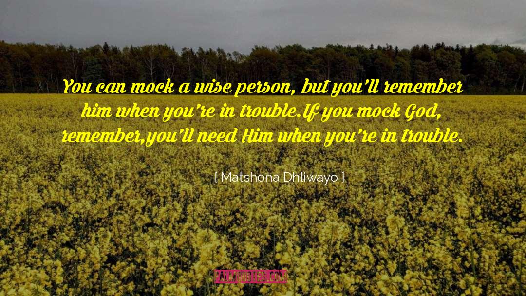 Wise Person quotes by Matshona Dhliwayo