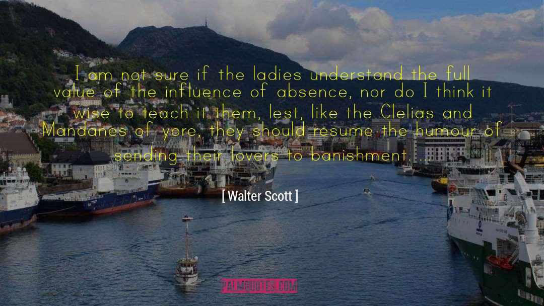 Wise Speech quotes by Walter Scott