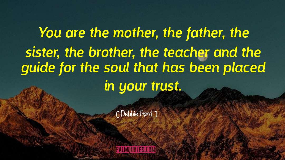 Wise Teacher quotes by Debbie Ford