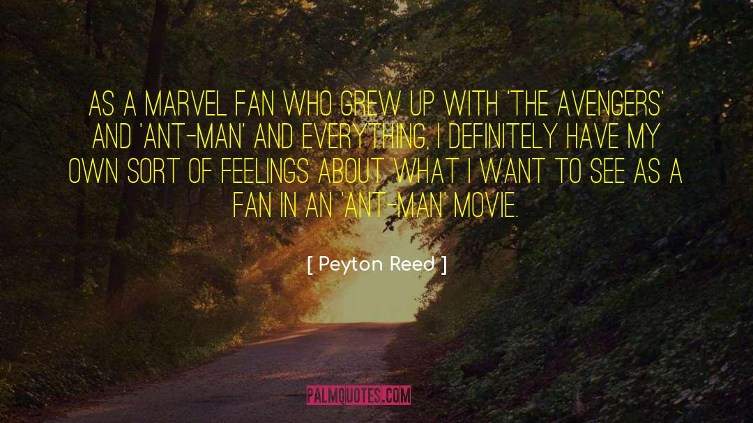 Wisecracking Marvel quotes by Peyton Reed