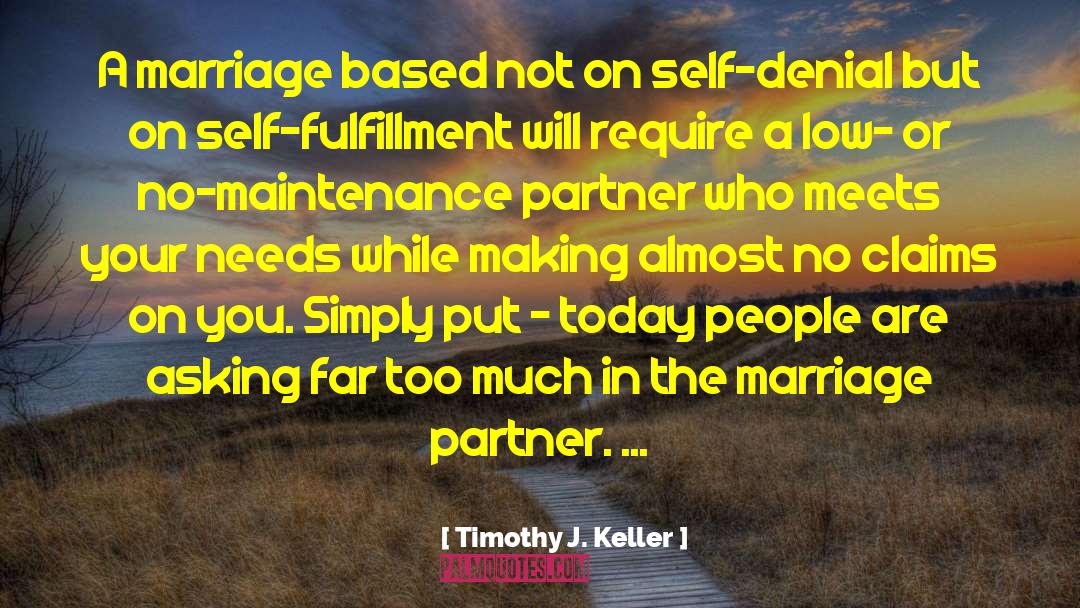 Wish Fulfillment quotes by Timothy J. Keller