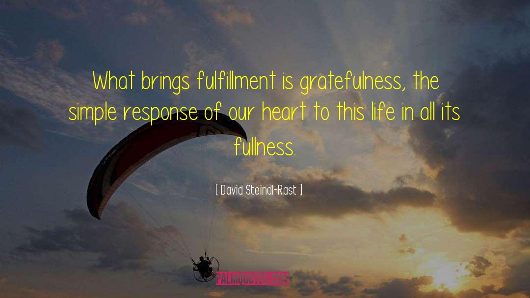 Wish Fulfillment quotes by David Steindl-Rast