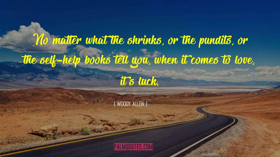Wish You Luck quotes by Woody Allen