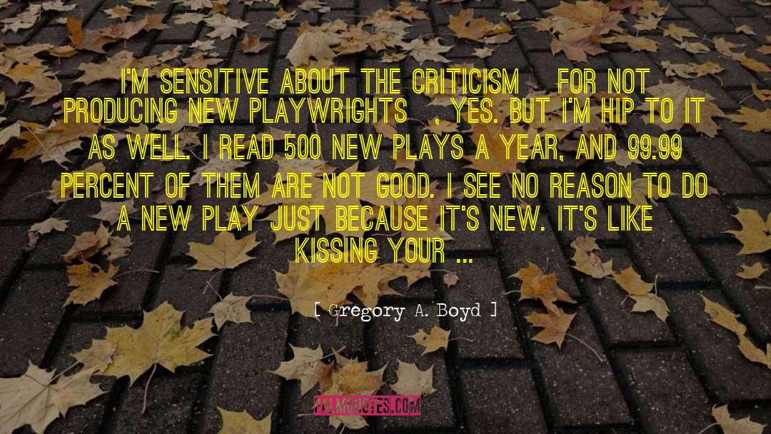 Wishes For New Year quotes by Gregory A. Boyd