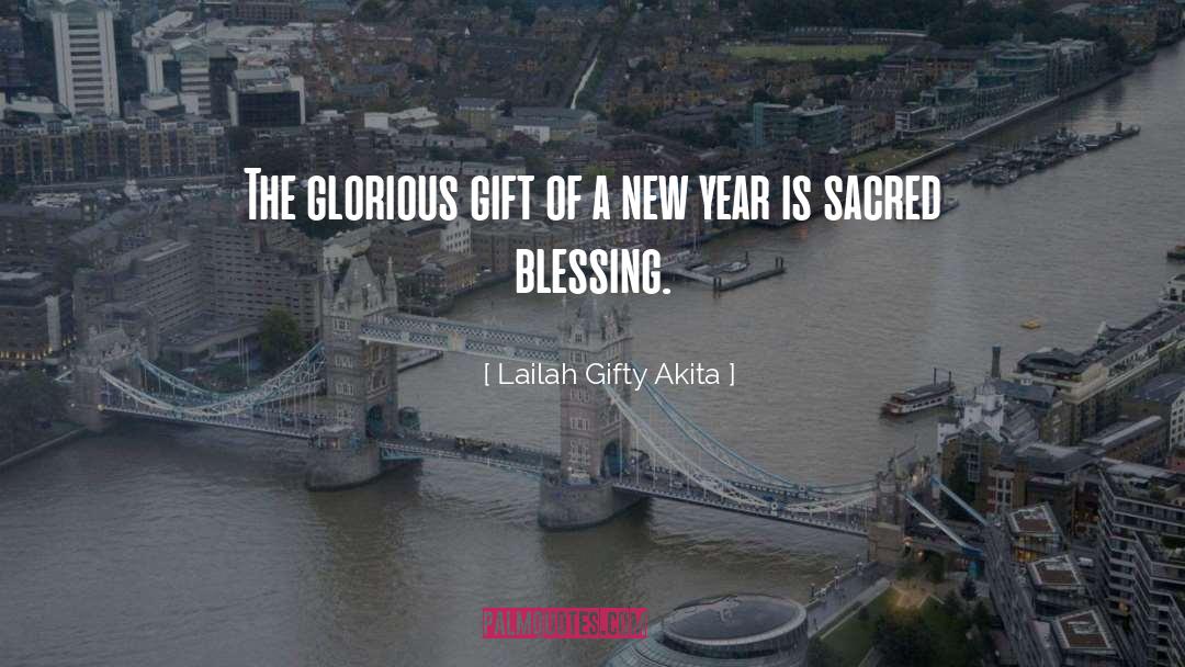 Wishing Happy New Year To Friends quotes by Lailah Gifty Akita