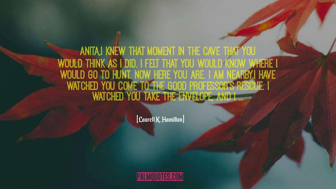 Wishing Someone Knew How You Felt quotes by Laurell K. Hamilton
