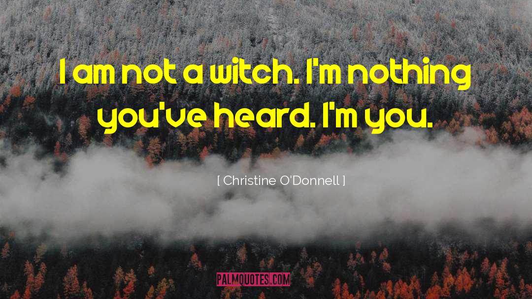 Witch Doctor quotes by Christine O'Donnell
