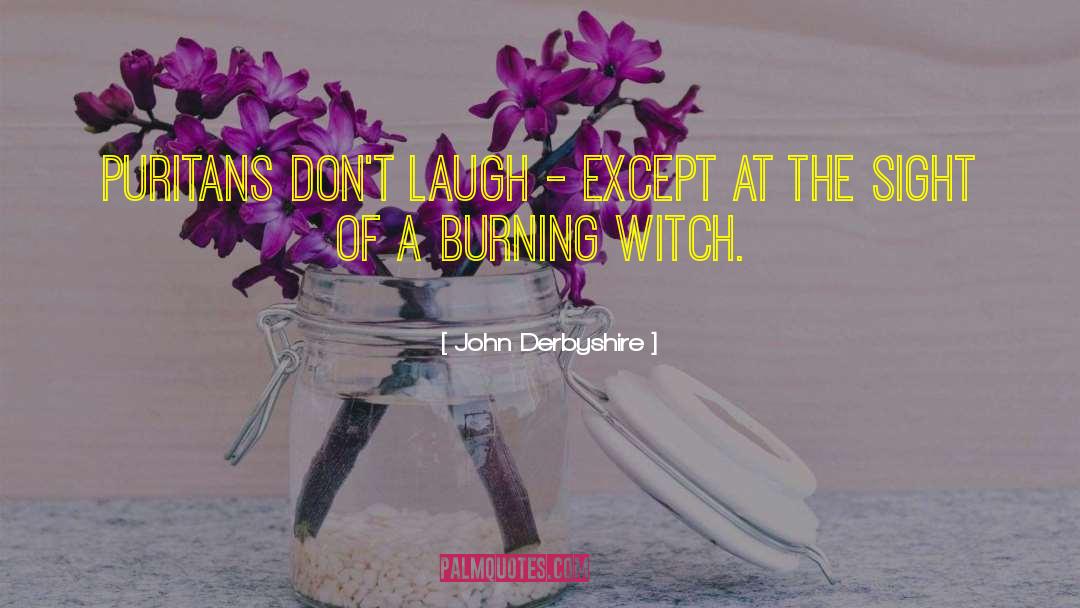 Witch Hunts quotes by John Derbyshire