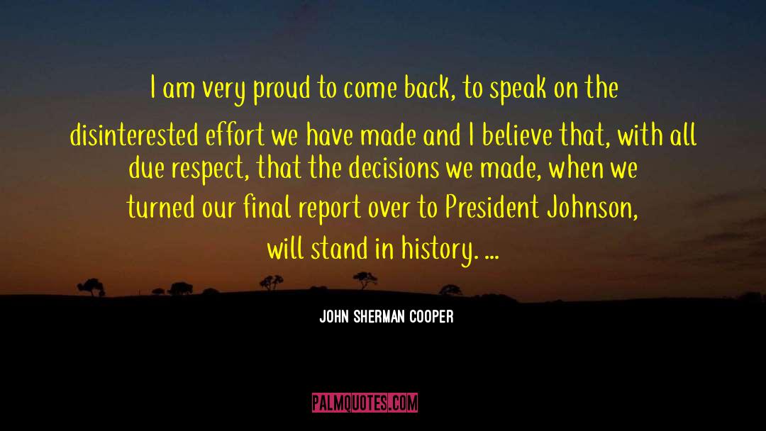 With All Due Respect quotes by John Sherman Cooper