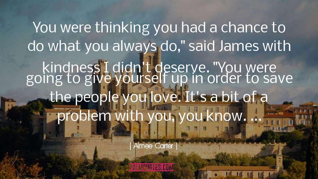 With Kindness quotes by Aimee Carter