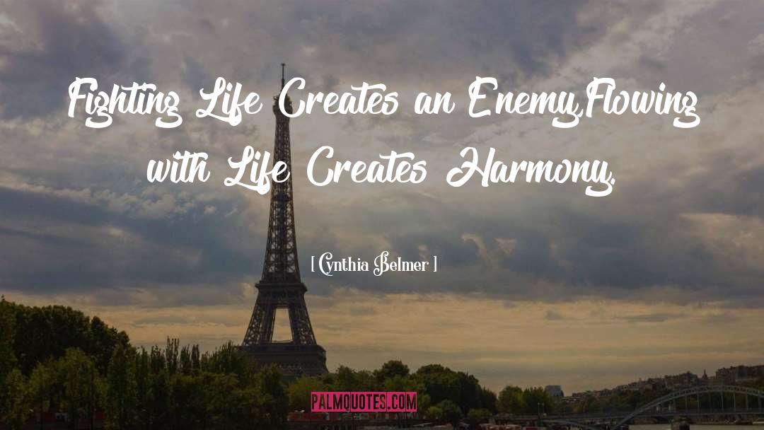 With Life quotes by Cynthia Belmer