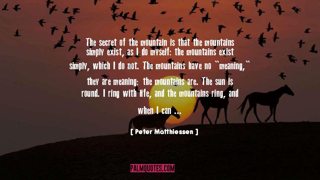 With Life quotes by Peter Matthiessen