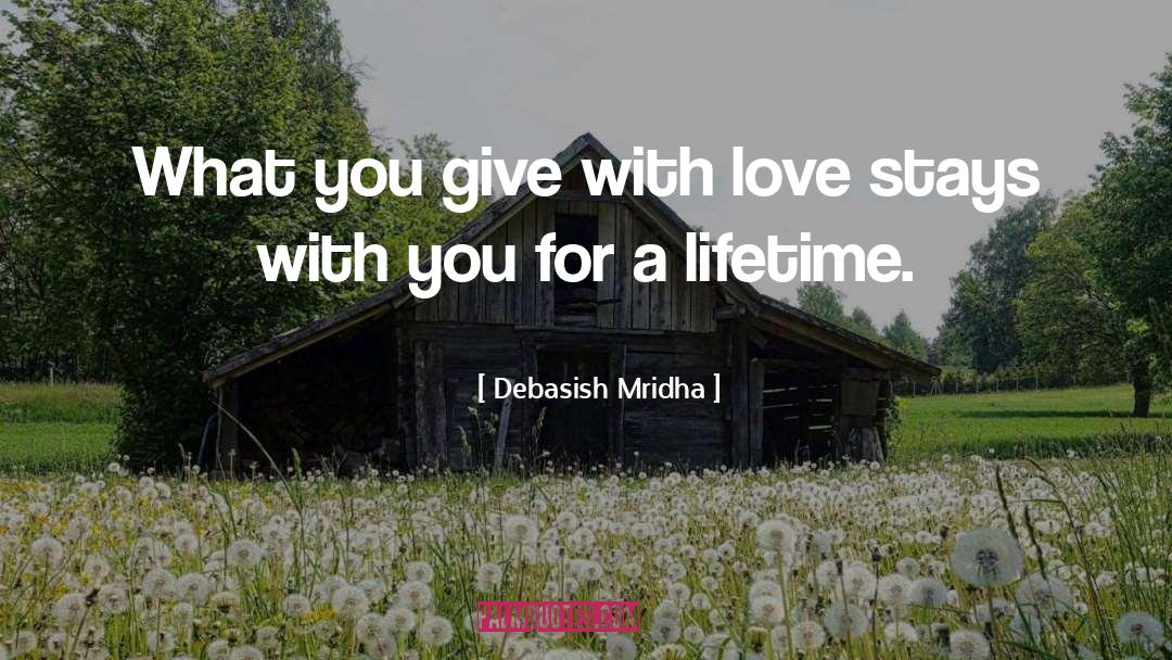With Love quotes by Debasish Mridha