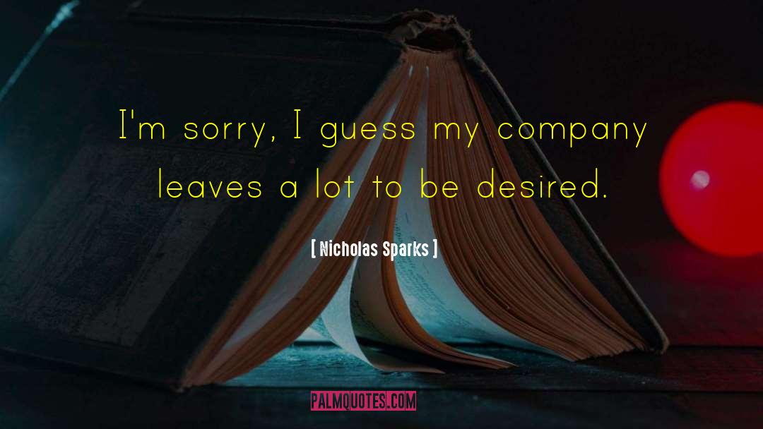 Withered Leaves quotes by Nicholas Sparks