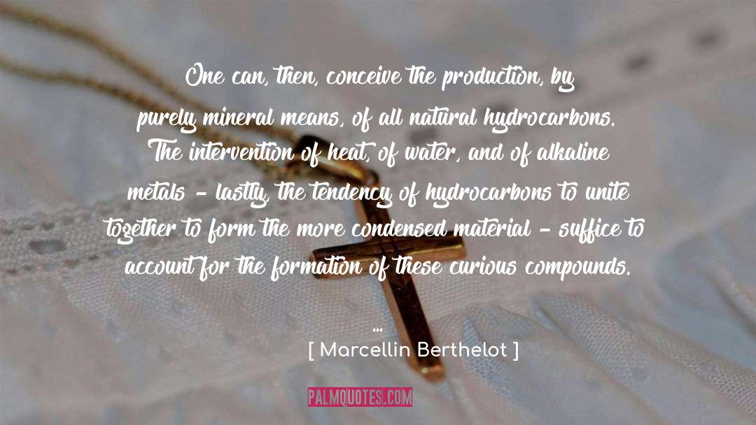 Witherite Mineral quotes by Marcellin Berthelot