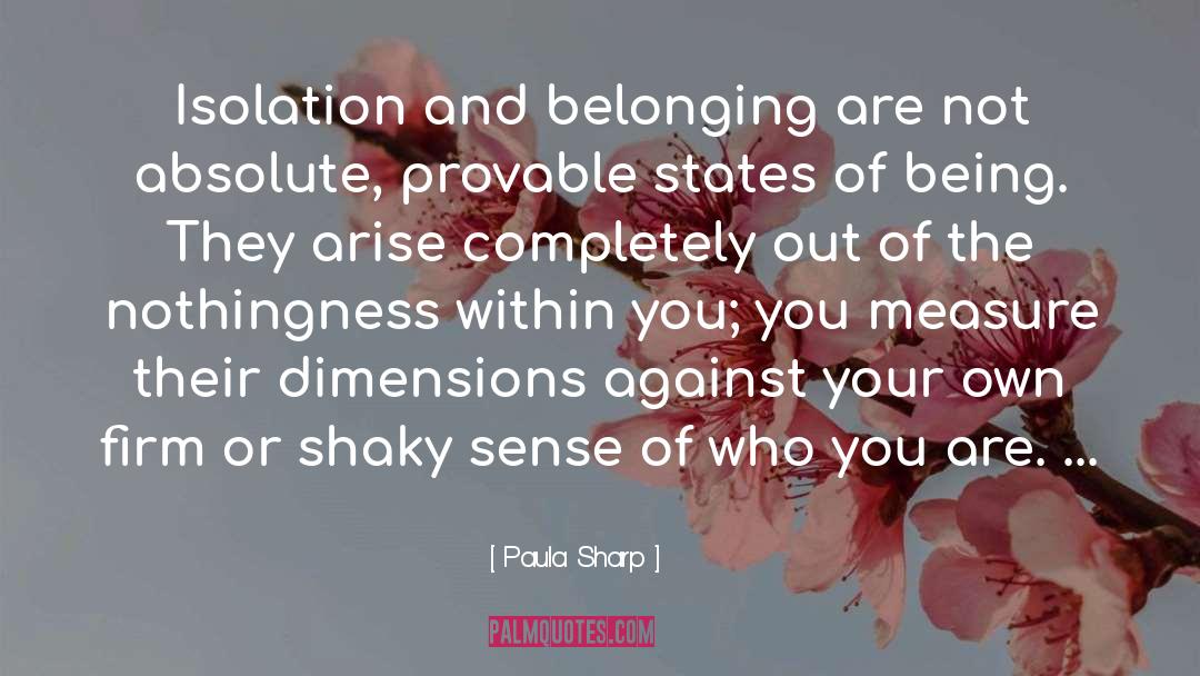 Within You quotes by Paula Sharp