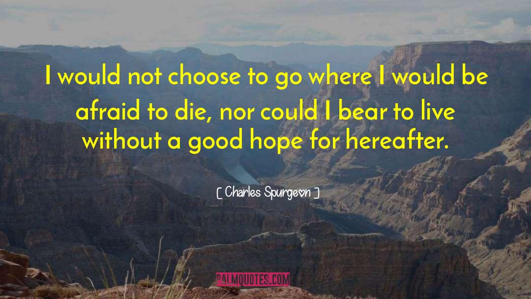 Without A Trace quotes by Charles Spurgeon