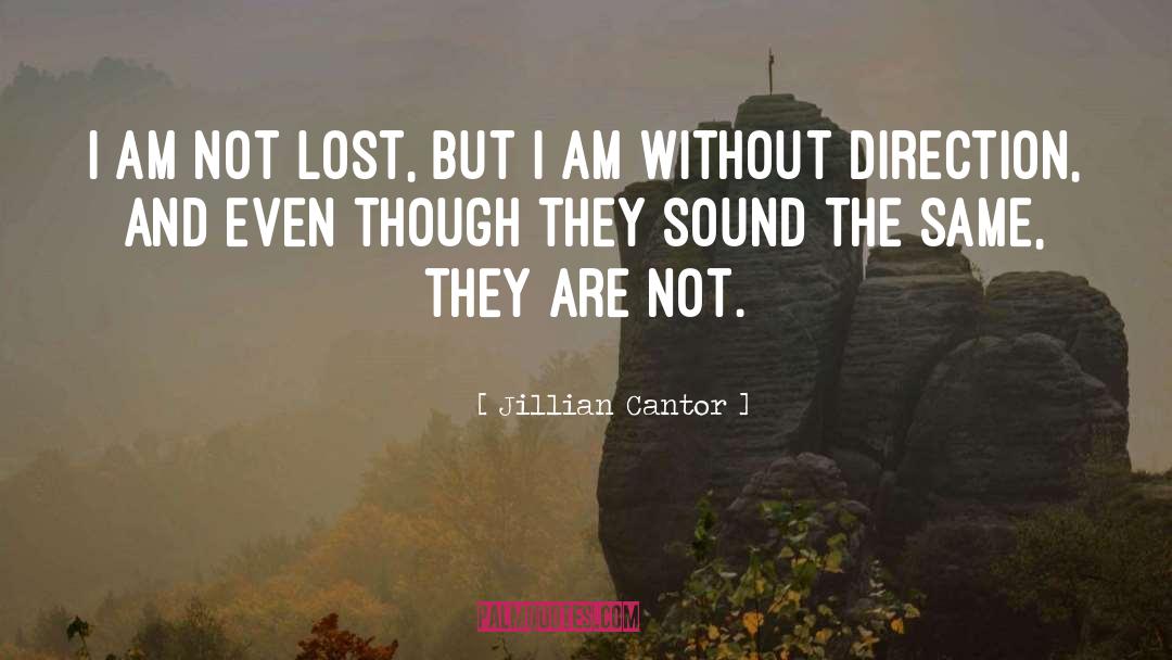 Without Direction quotes by Jillian Cantor