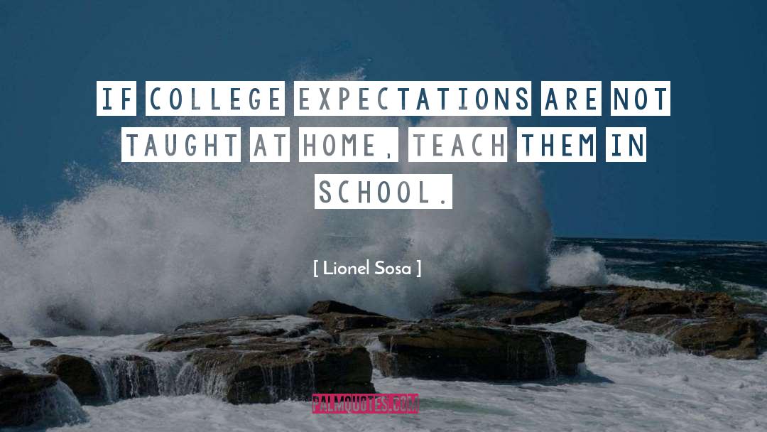 Without Expectations quotes by Lionel Sosa