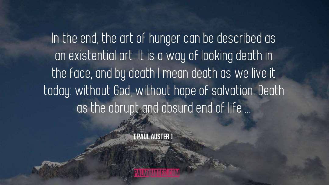 Without God quotes by Paul Auster